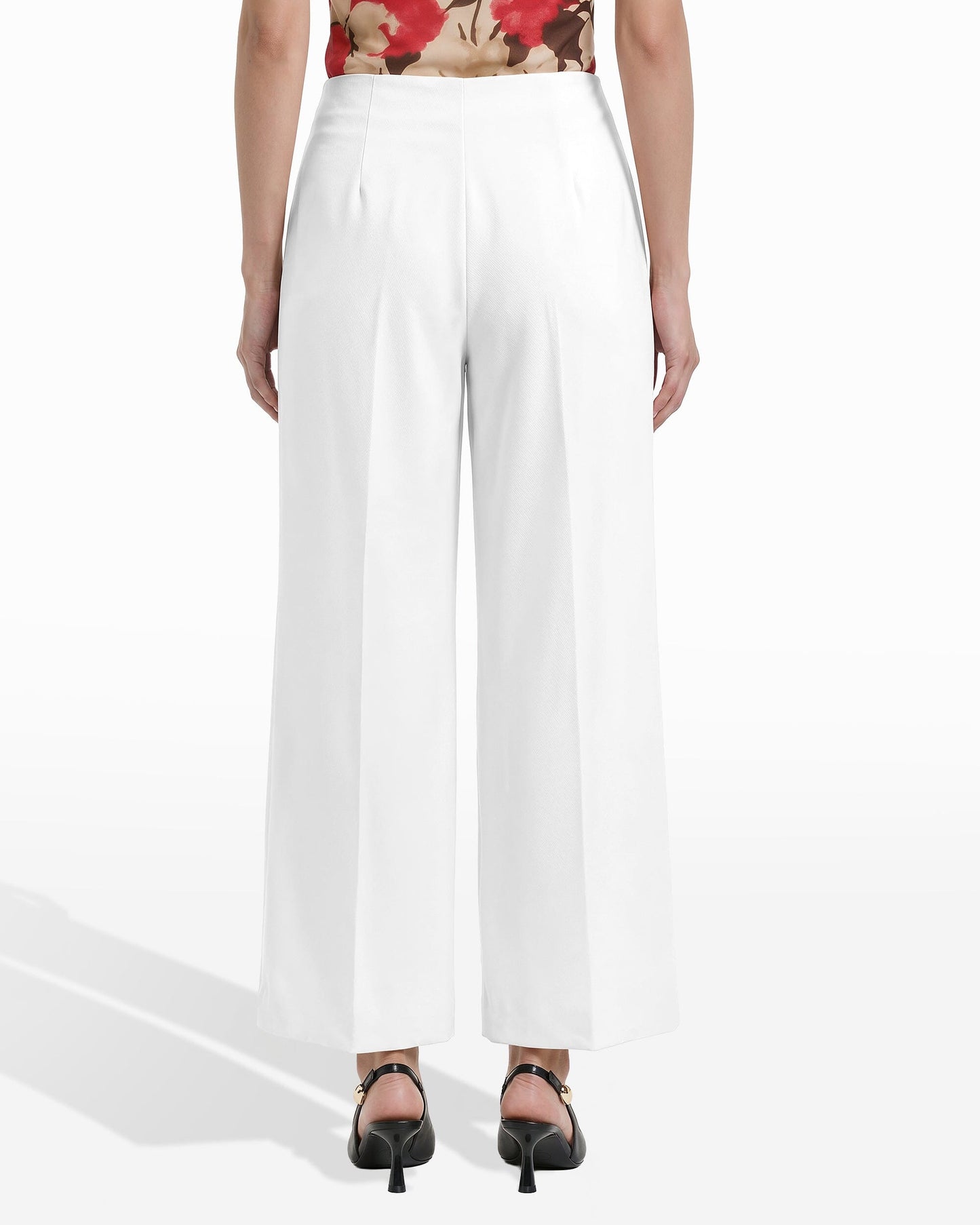 Anne Klein Straight Leg Ankle Pull-On Pant