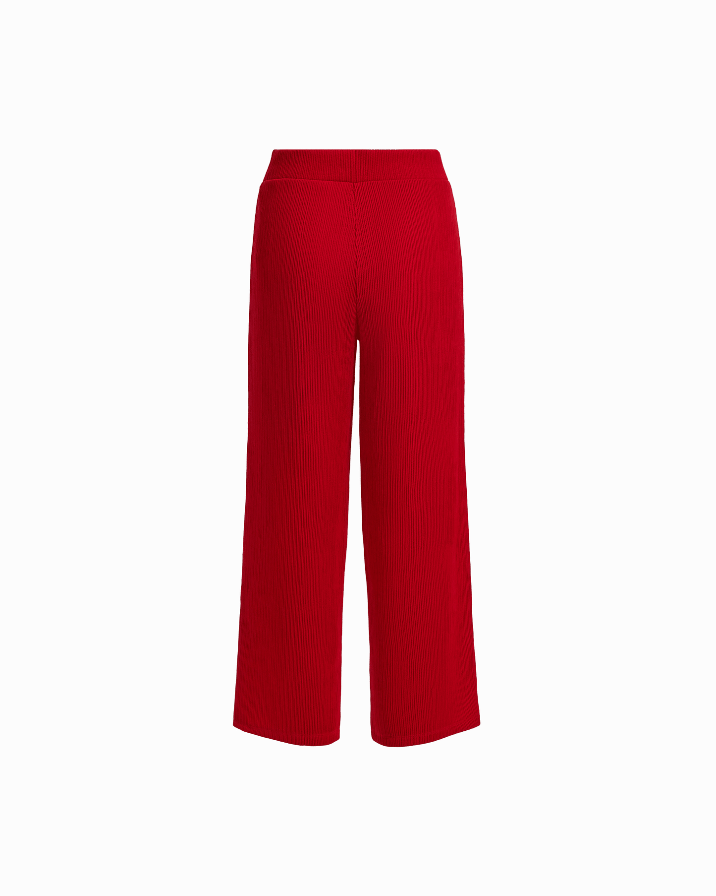 Anne Klein Plus Size Wide Leg Crop Pants with Wide Waistband