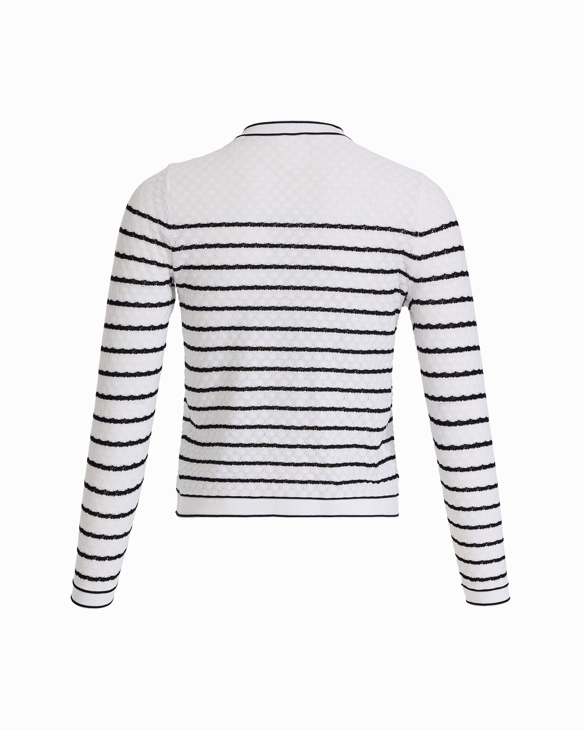 Anne Klein Crew Neck Stitch Lady Jacket