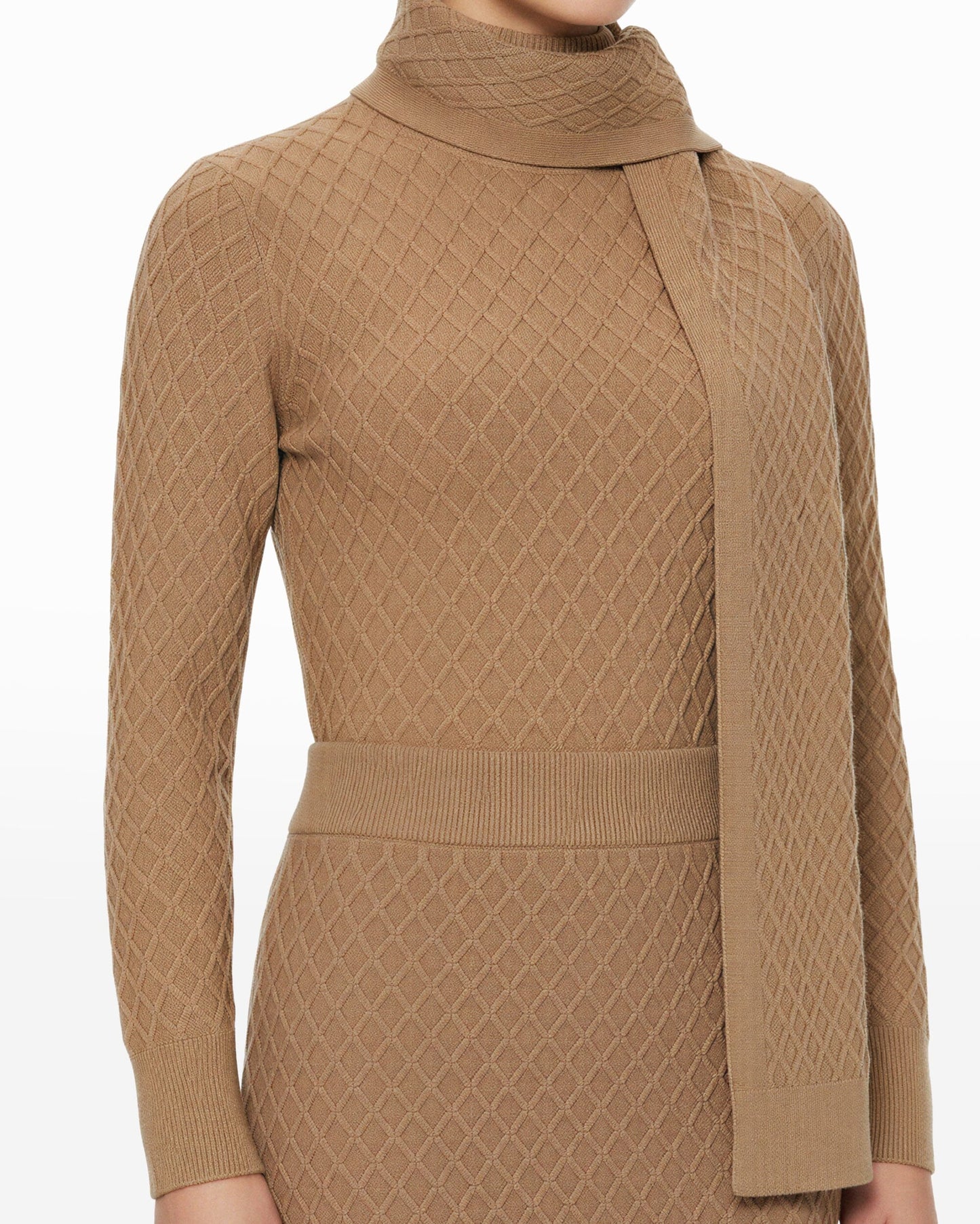 Anne Klein Diamond Stitch Skirt Sweater Skirt| Anne klein