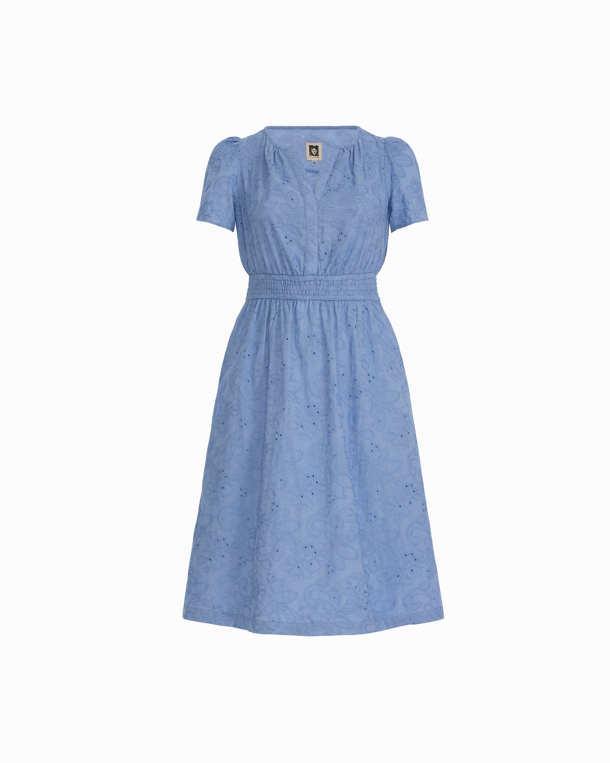 Anne Klein Short Sleeve Midi Dress