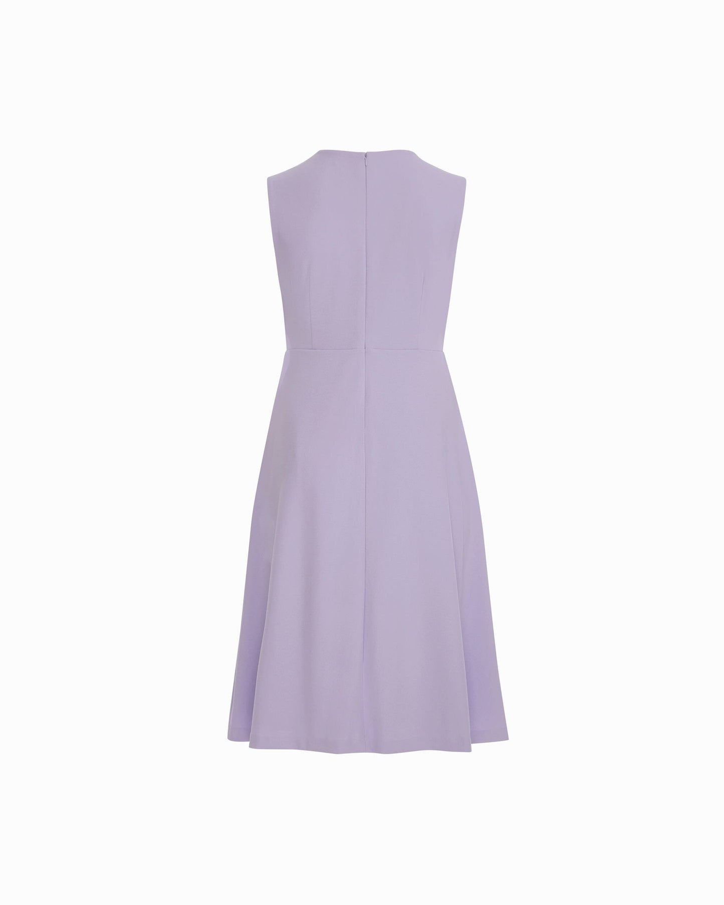 Anne Klein Twist Front A-line Midi Dress