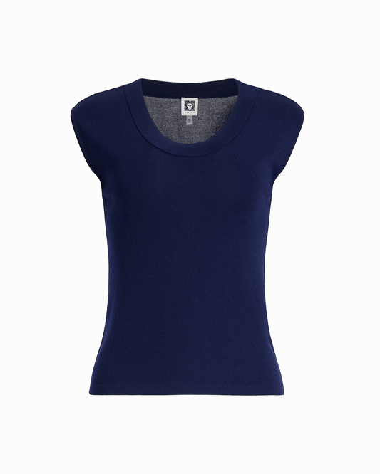 Anne Klein Petite V-Neck Knit Tank Top