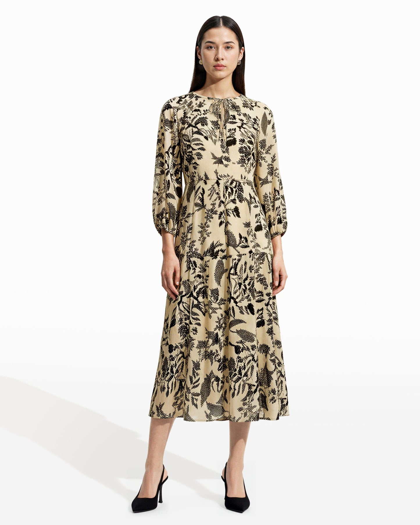 Anne Klein Tiered Patio Dress