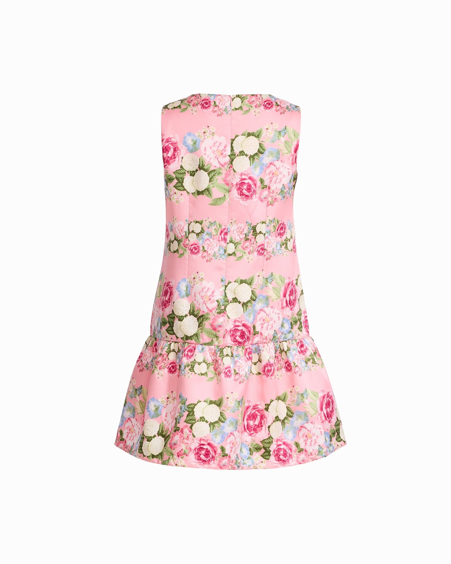 Anne Klein Boat Neck Flounce Shift Dress