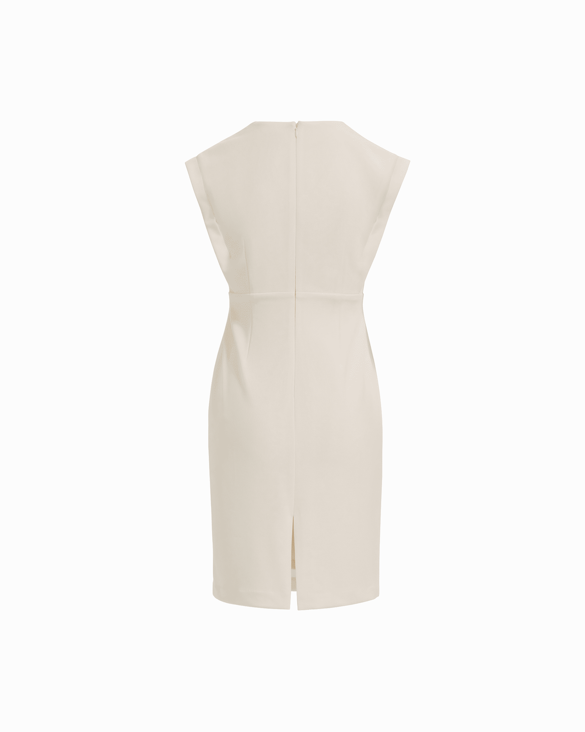 Anne Klein Pleated Bodice Sheath Dress