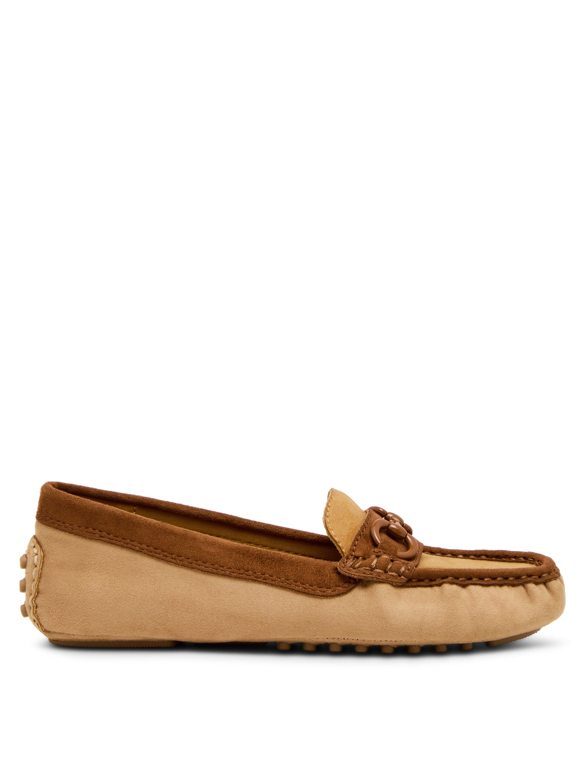 Anne Klein Chrystie Moccasin Loafer in Suede