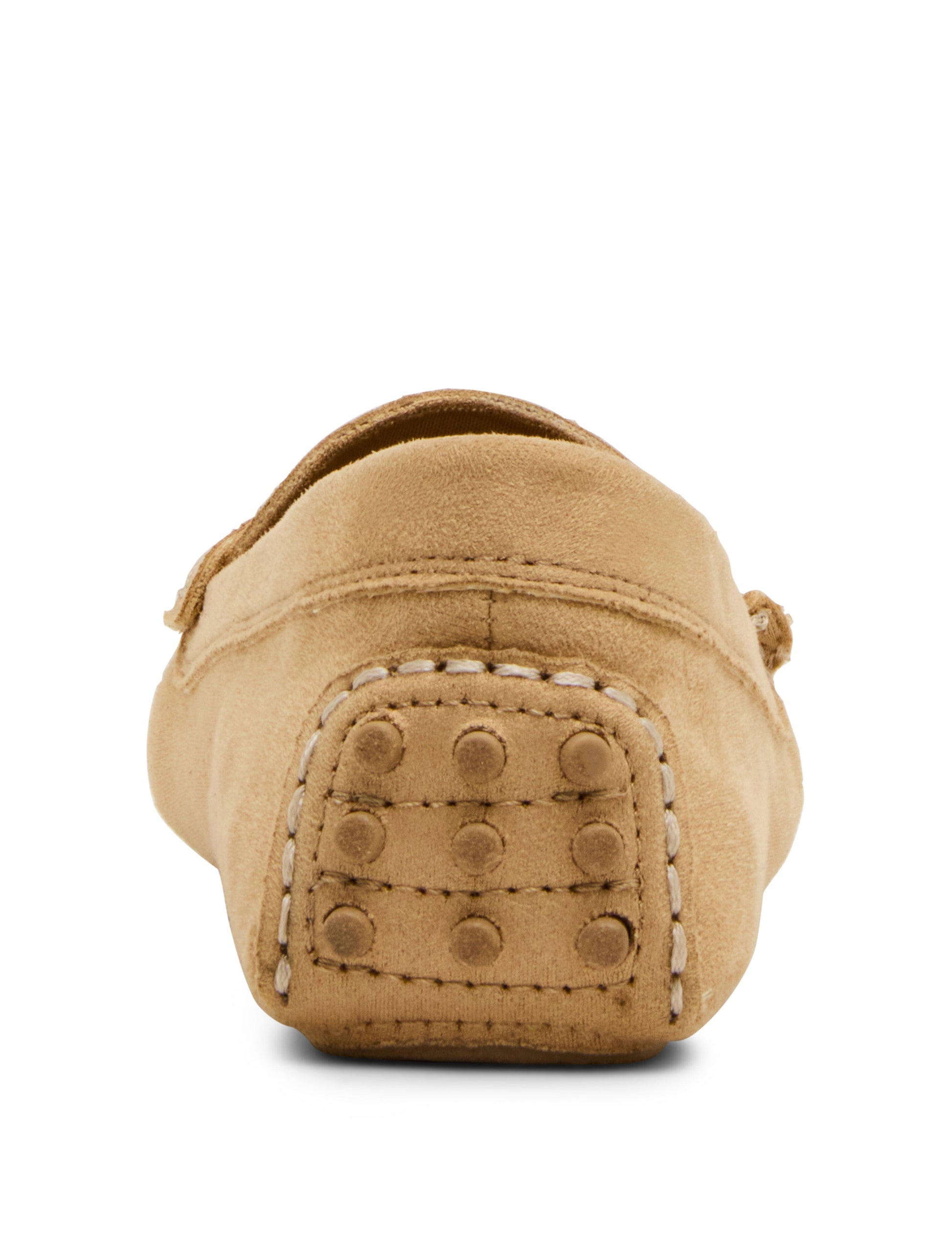 Anne Klein Chrystie Moccasin Loafer in Camel Suede