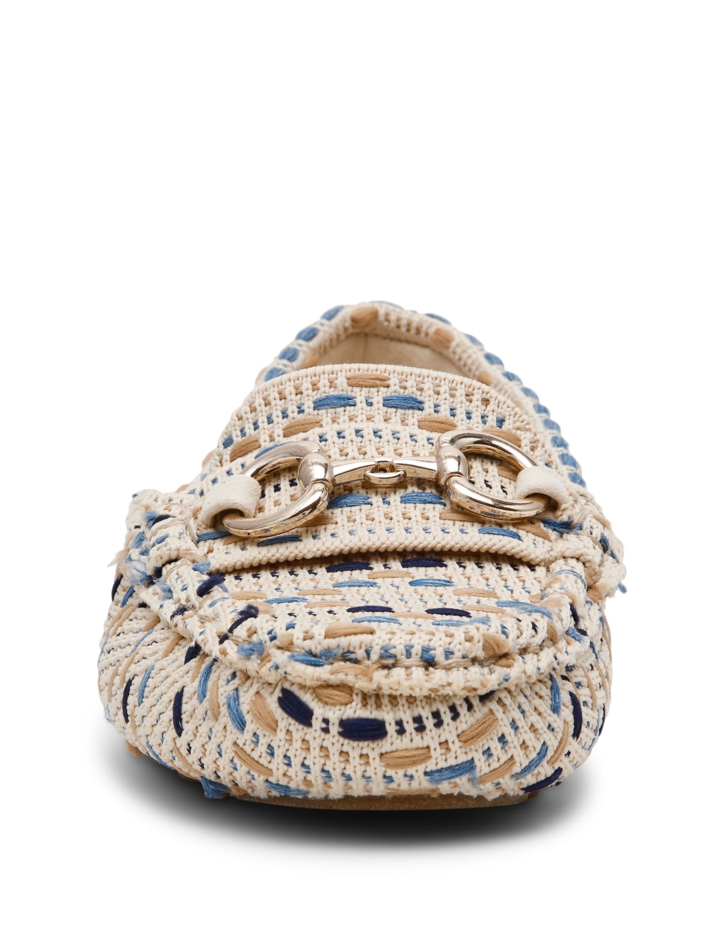 Anne Klein Chrystie Woven Moccasin Loafer