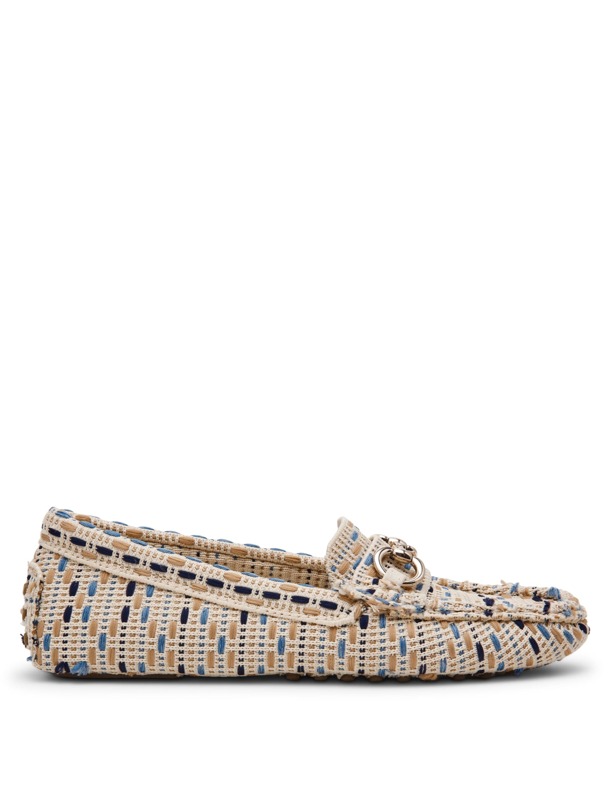 Anne Klein Chrystie Woven Moccasin Loafer
