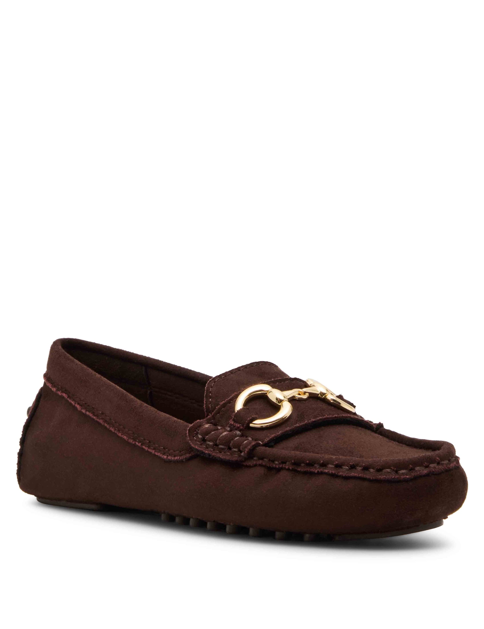 Anne Klein Chrystie Moccasin Loafer in Suede