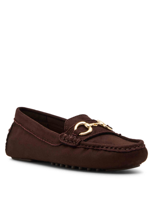 Anne Klein Chrystie Moccasin Loafer in Suede