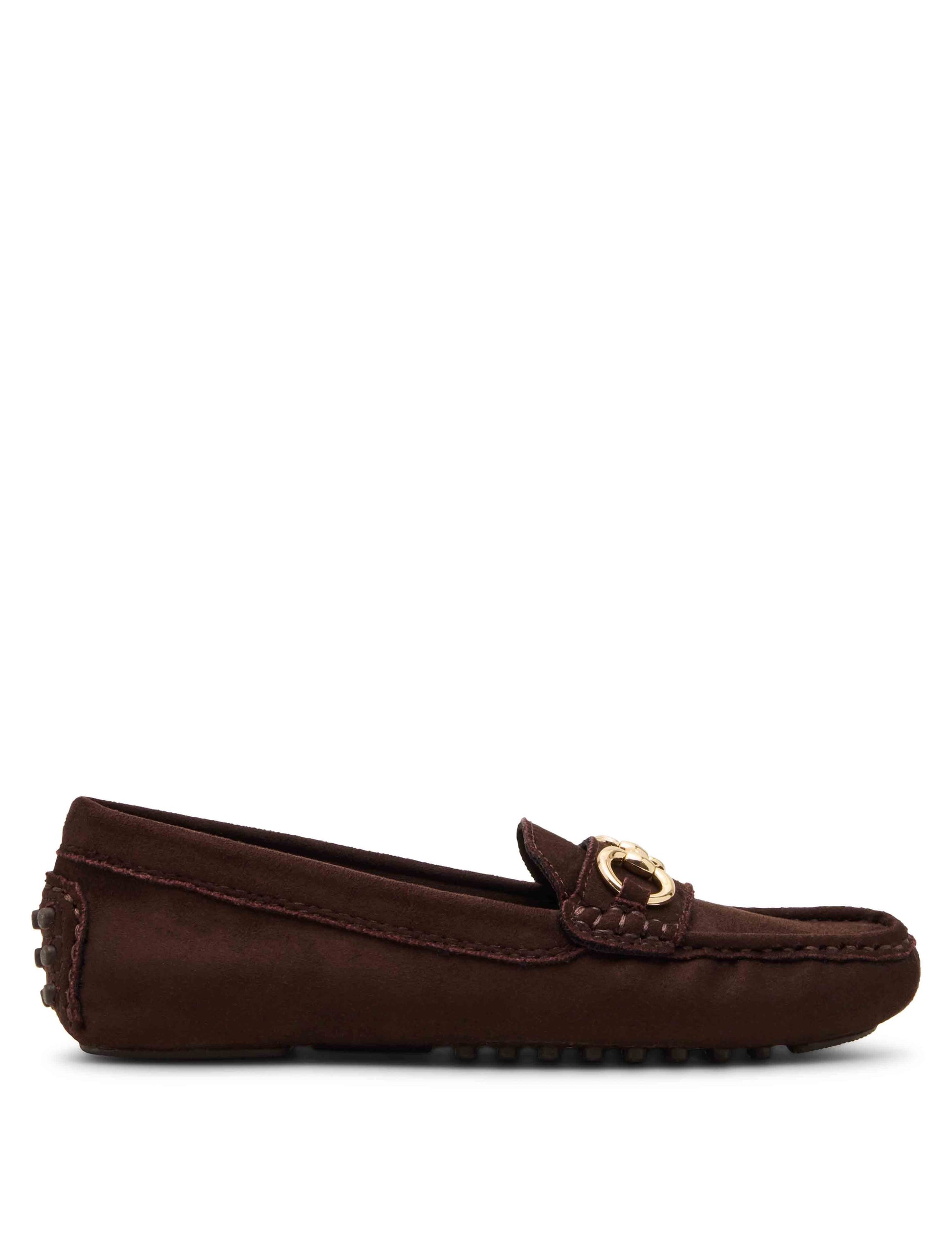 Anne Klein Chrystie Moccasin Loafer in Suede