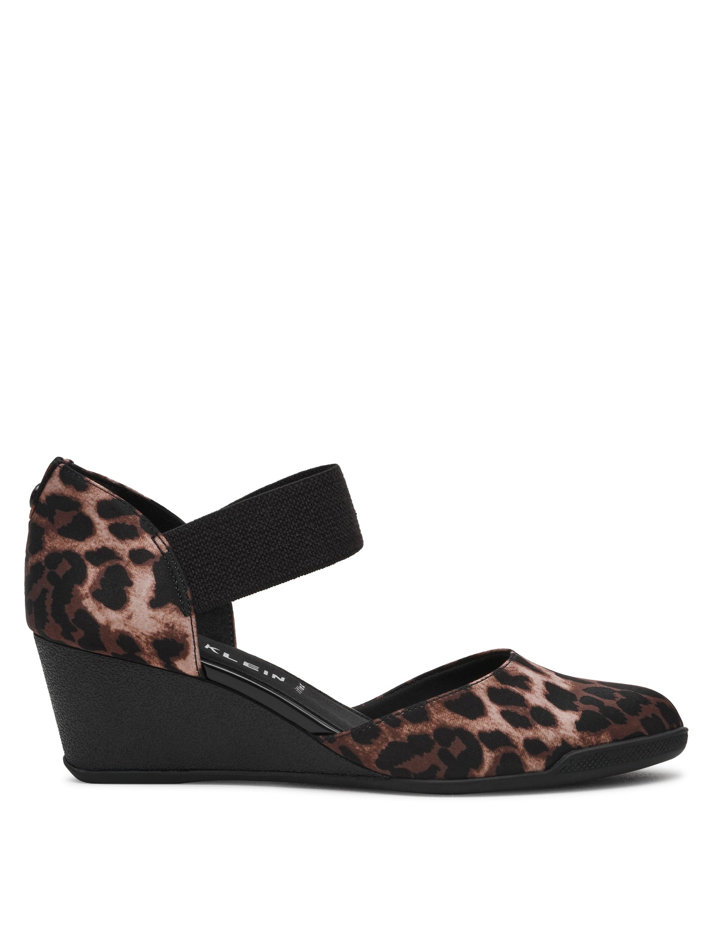 Anne Klein Tiffany Leopard Print Wedge Pump