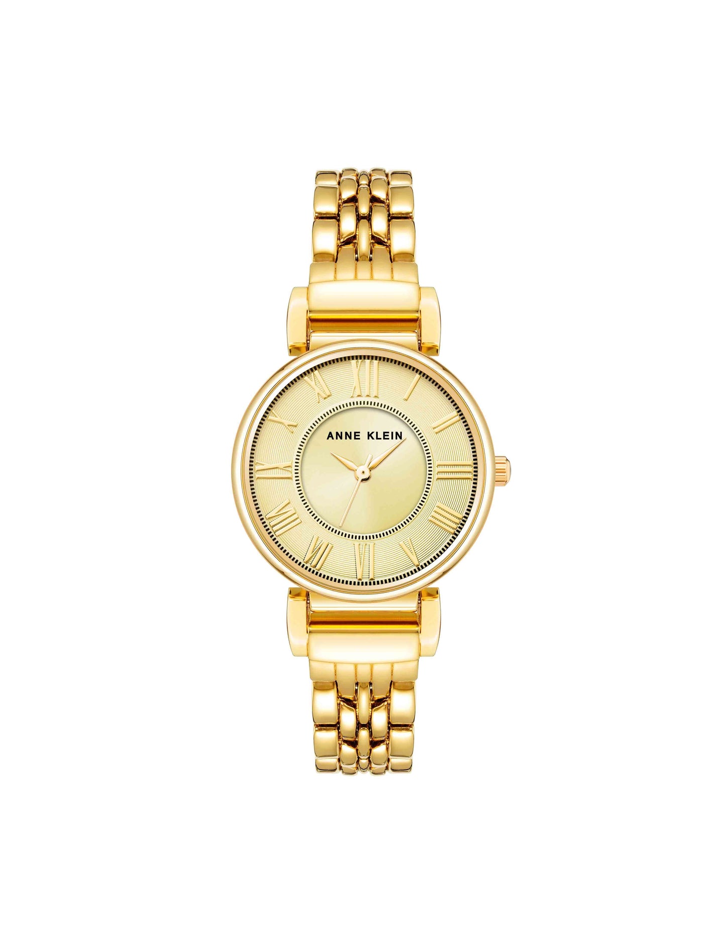 Anne Klein Roman Numeral Dial Watch in Gold-Tone