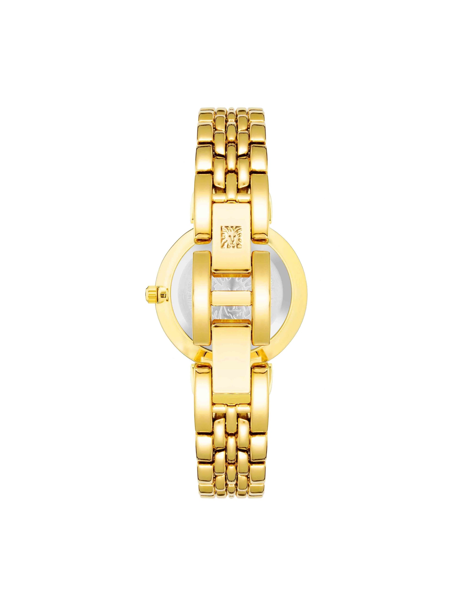 Anne Klein Roman Numeral Dial Watch in Gold-Tone