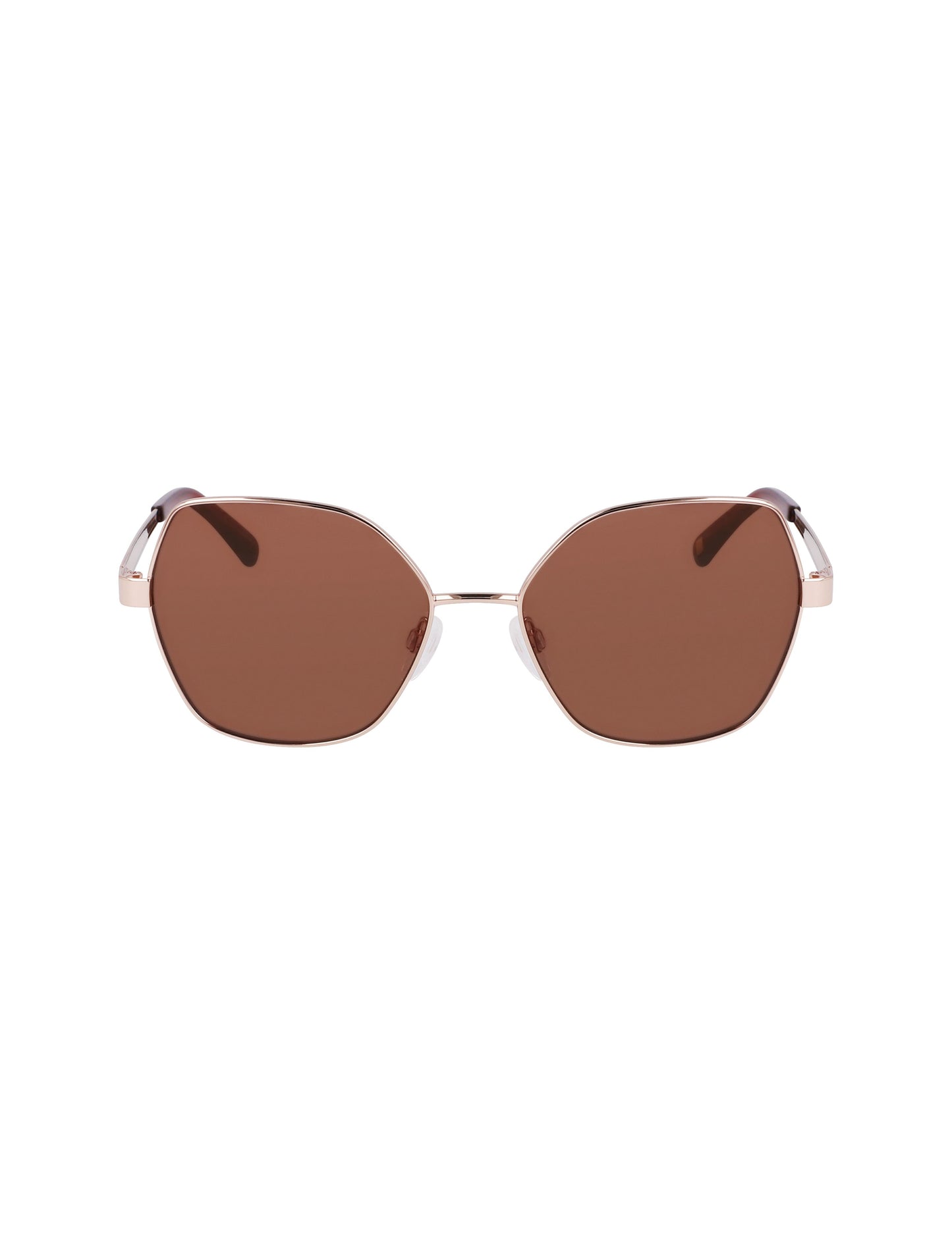 Anne Klein Anne Klein Rose Gold Sophisticated Butterfly Sunglasses