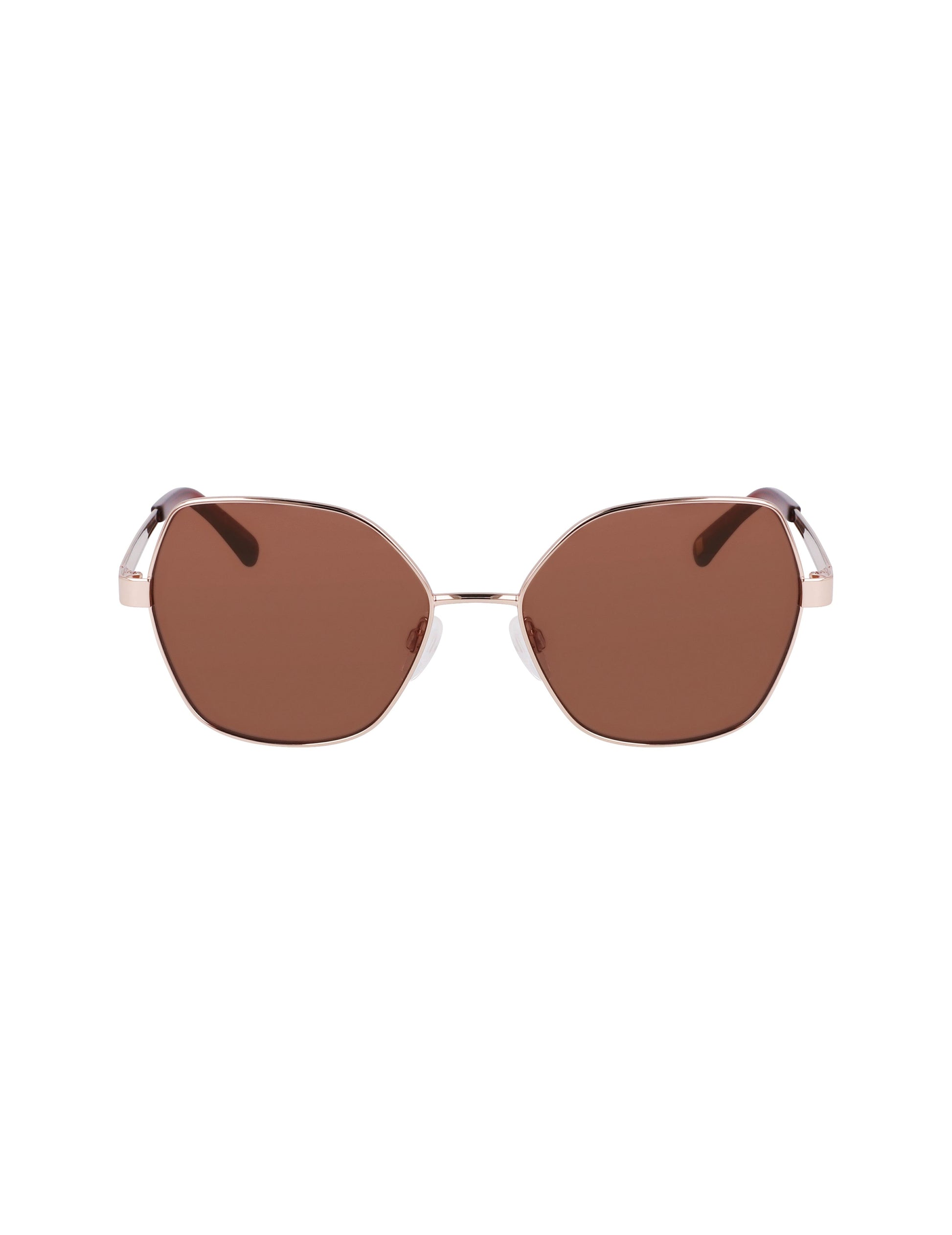 Anne Klein Anne Klein Rose Gold Sophisticated Butterfly Sunglasses