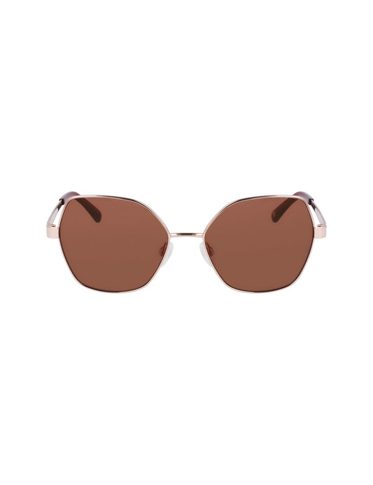 Anne Klein Anne Klein Rose Gold Sophisticated Butterfly Sunglasses