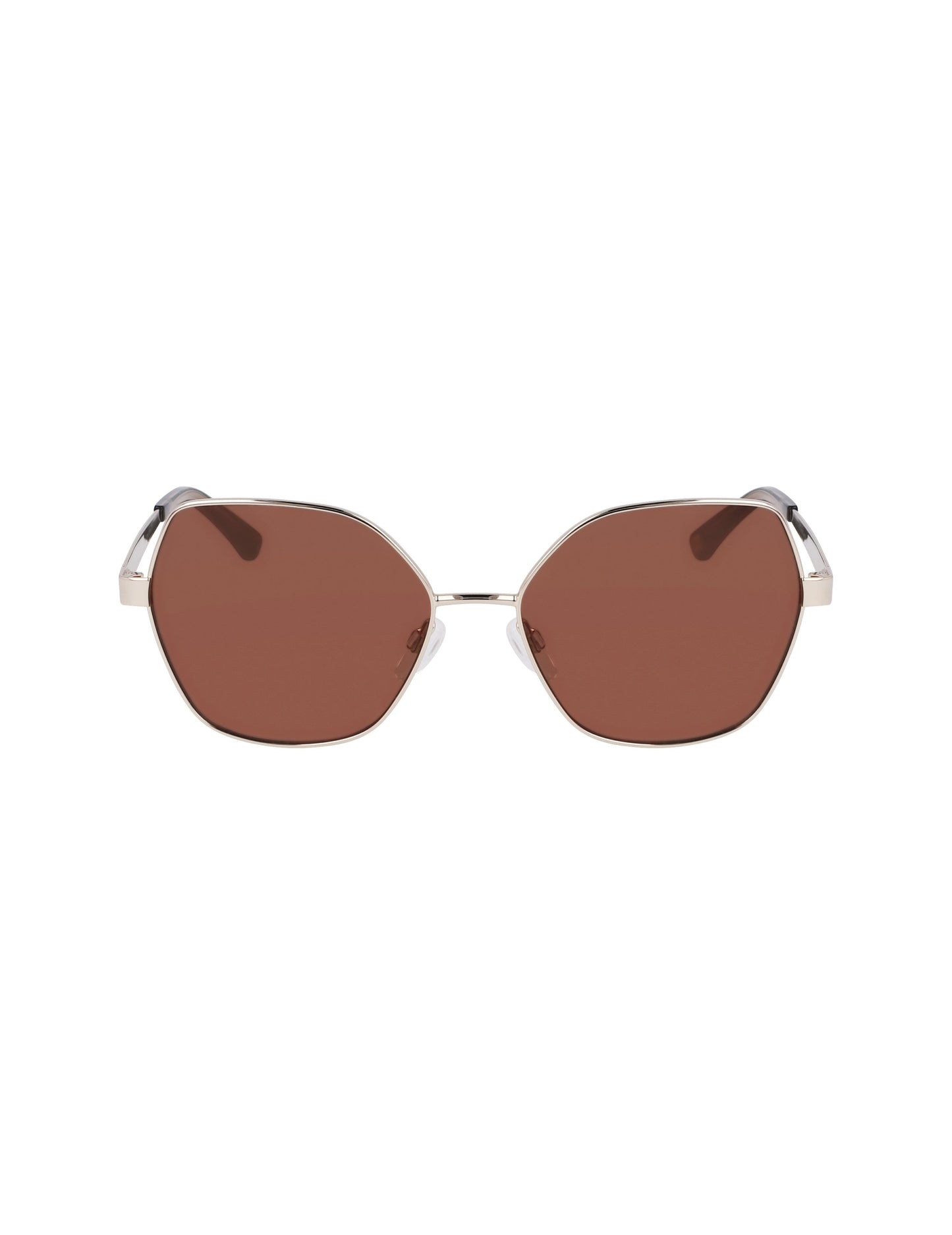 Anne Klein Anne Klein Gold Sophisticated Butterfly Sunglasses