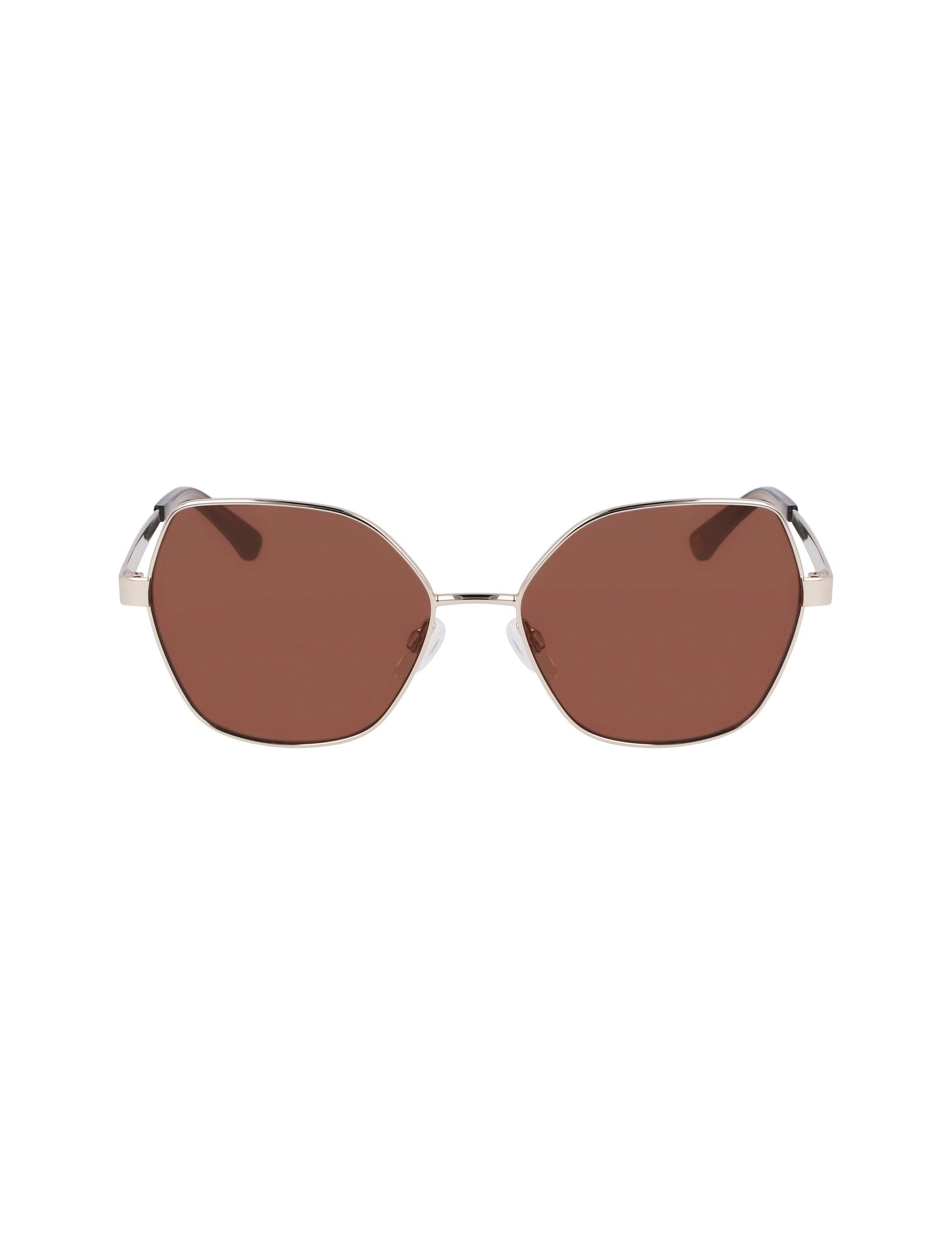 Anne Klein Anne Klein Gold Sophisticated Butterfly Sunglasses