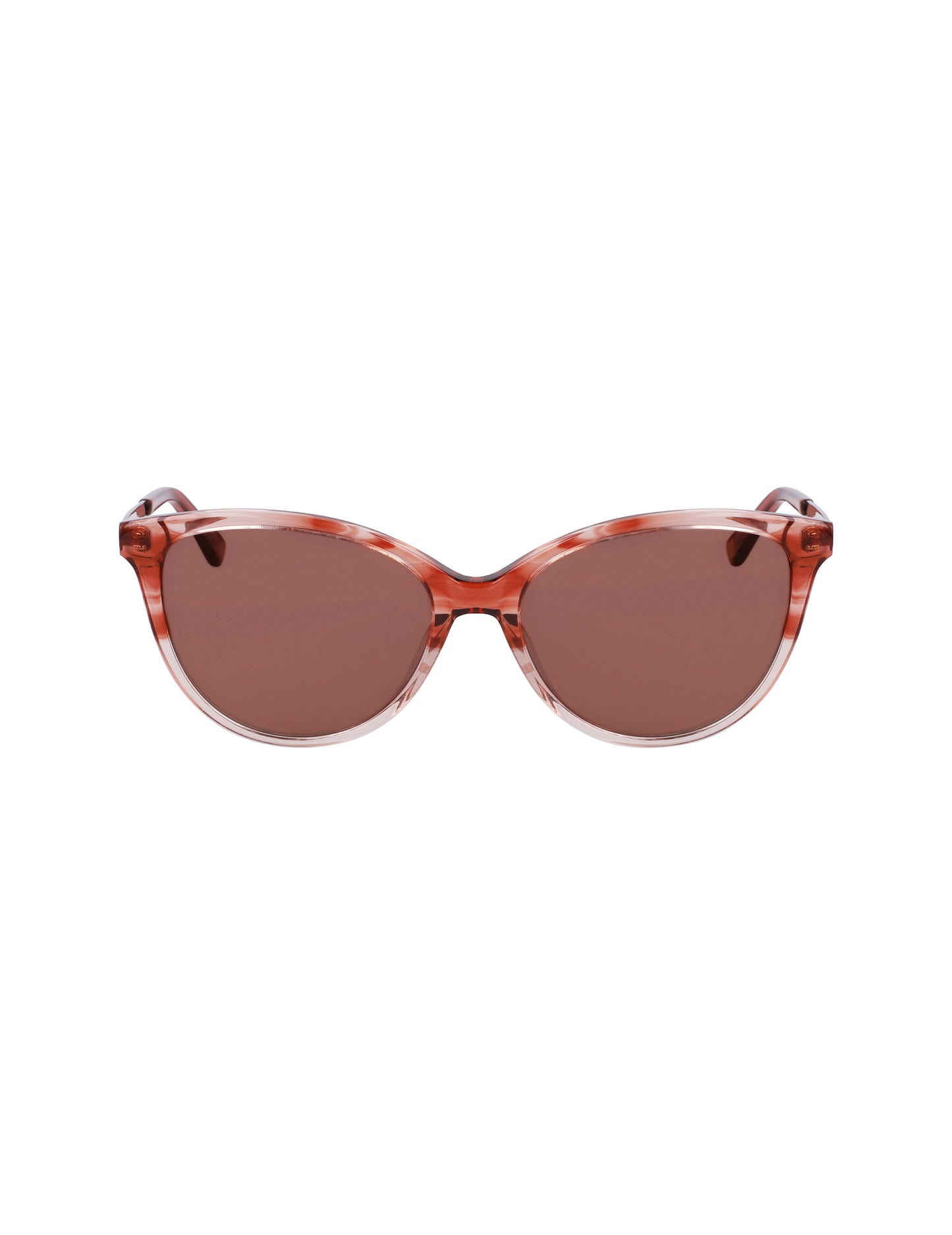 Anne Klein Anne Klein Blush Gradient Uplifting Rectangle Sunglasses