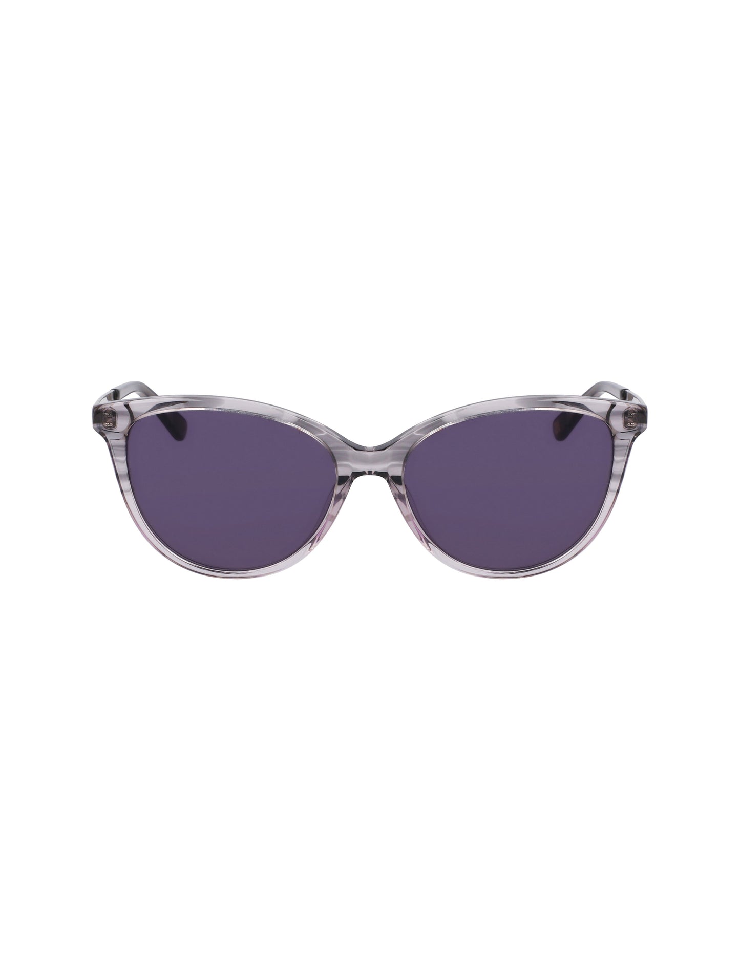 Anne Klein Anne Klein Grey Gradient Uplifting Rectangle Sunglasses