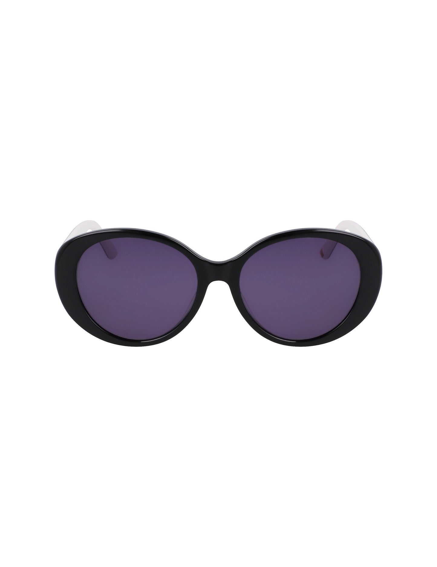 Anne Klein Anne Klein Black Glamorous Oval Sunglasses