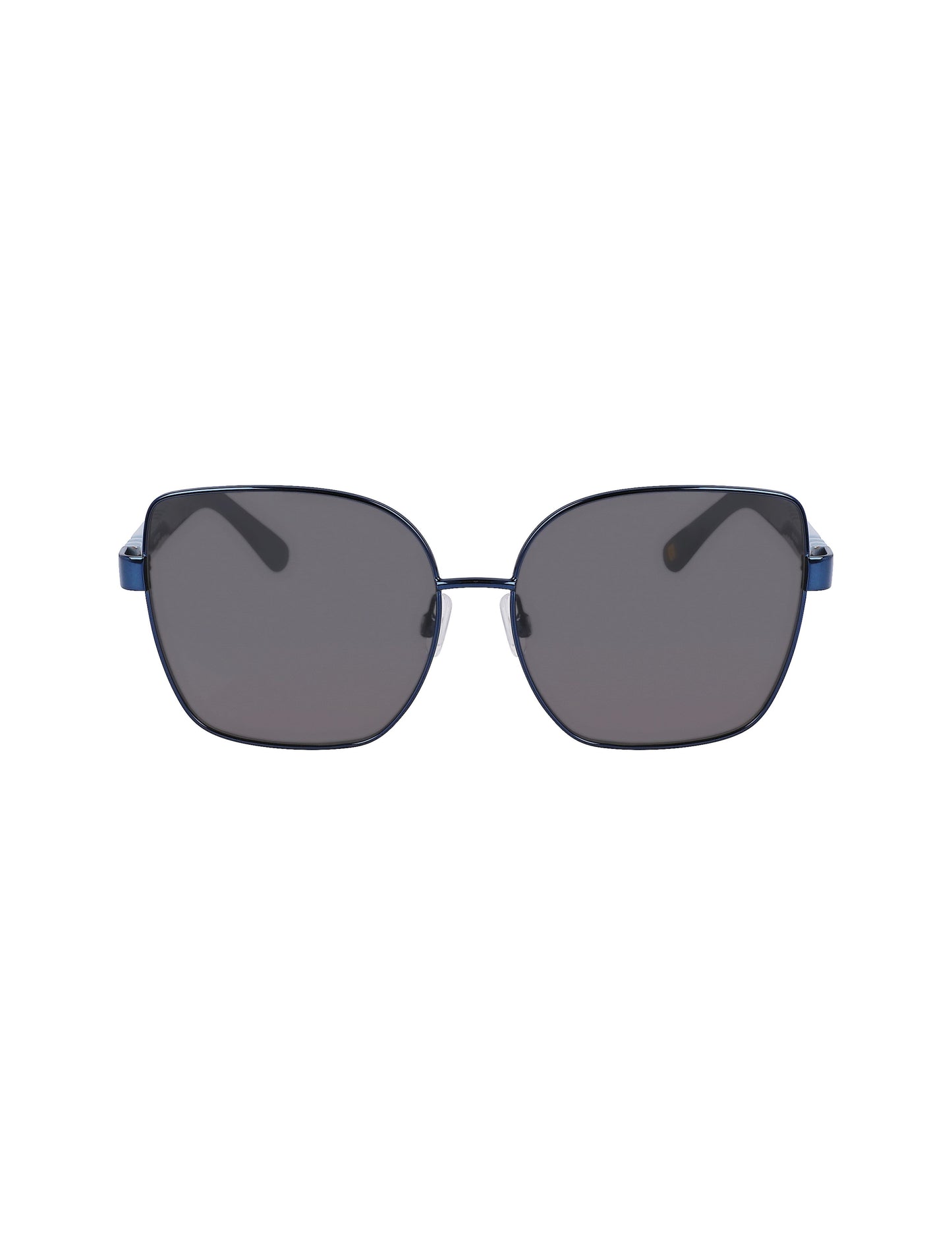 Anne Klein Anne Klein Navy Metal Braided Sunglasses