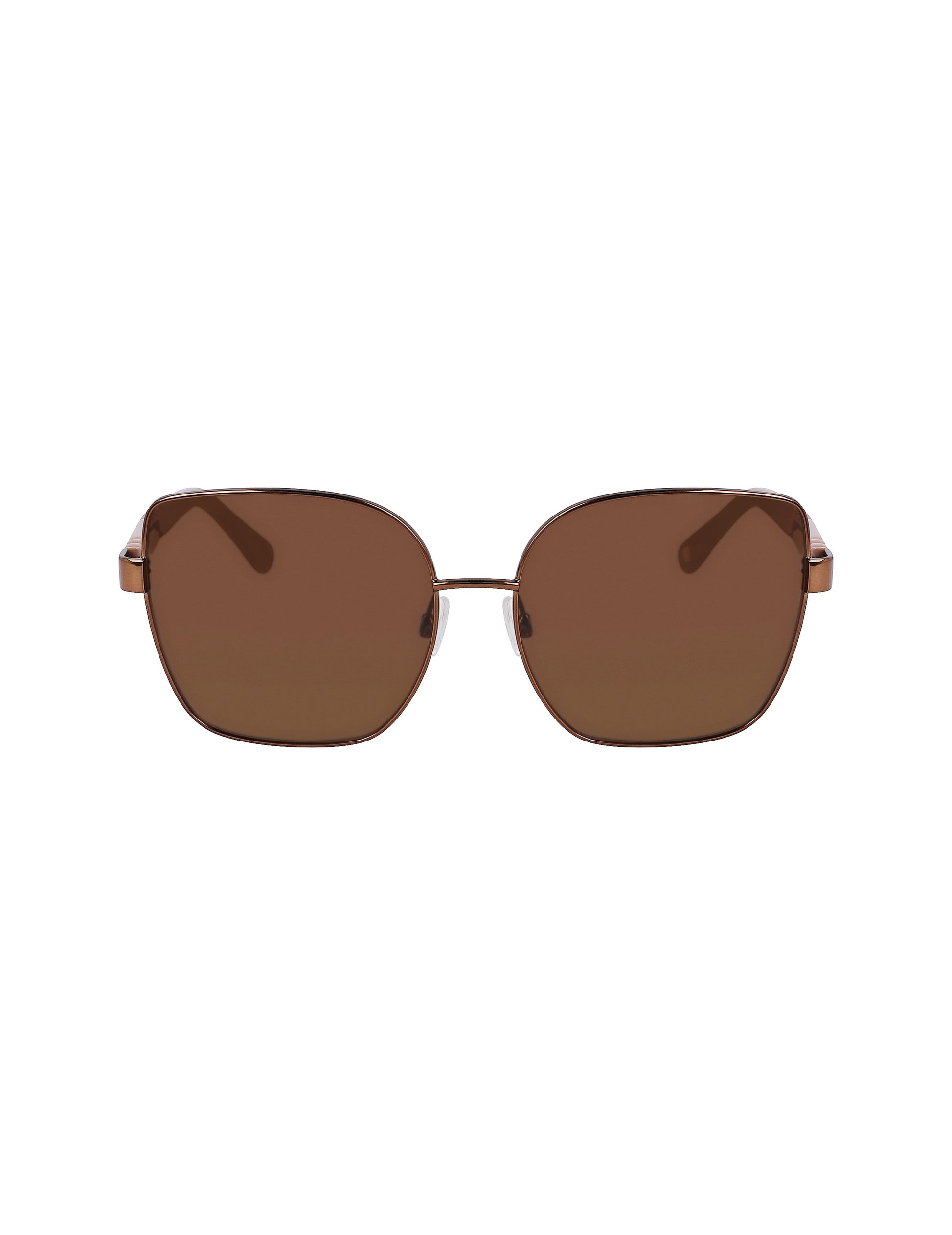 Anne Klein Anne Klein Mocha Metal Braided Sunglasses