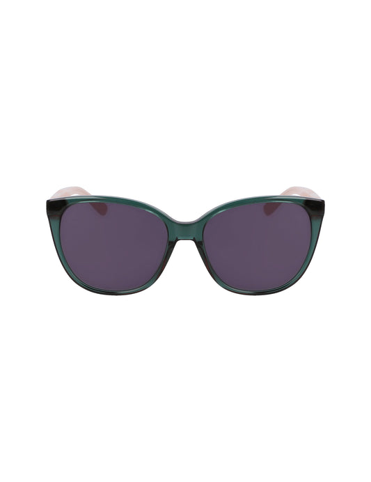Anne Klein Anne Klein Olive Crystal Cat-Eye Braided Sunglasses