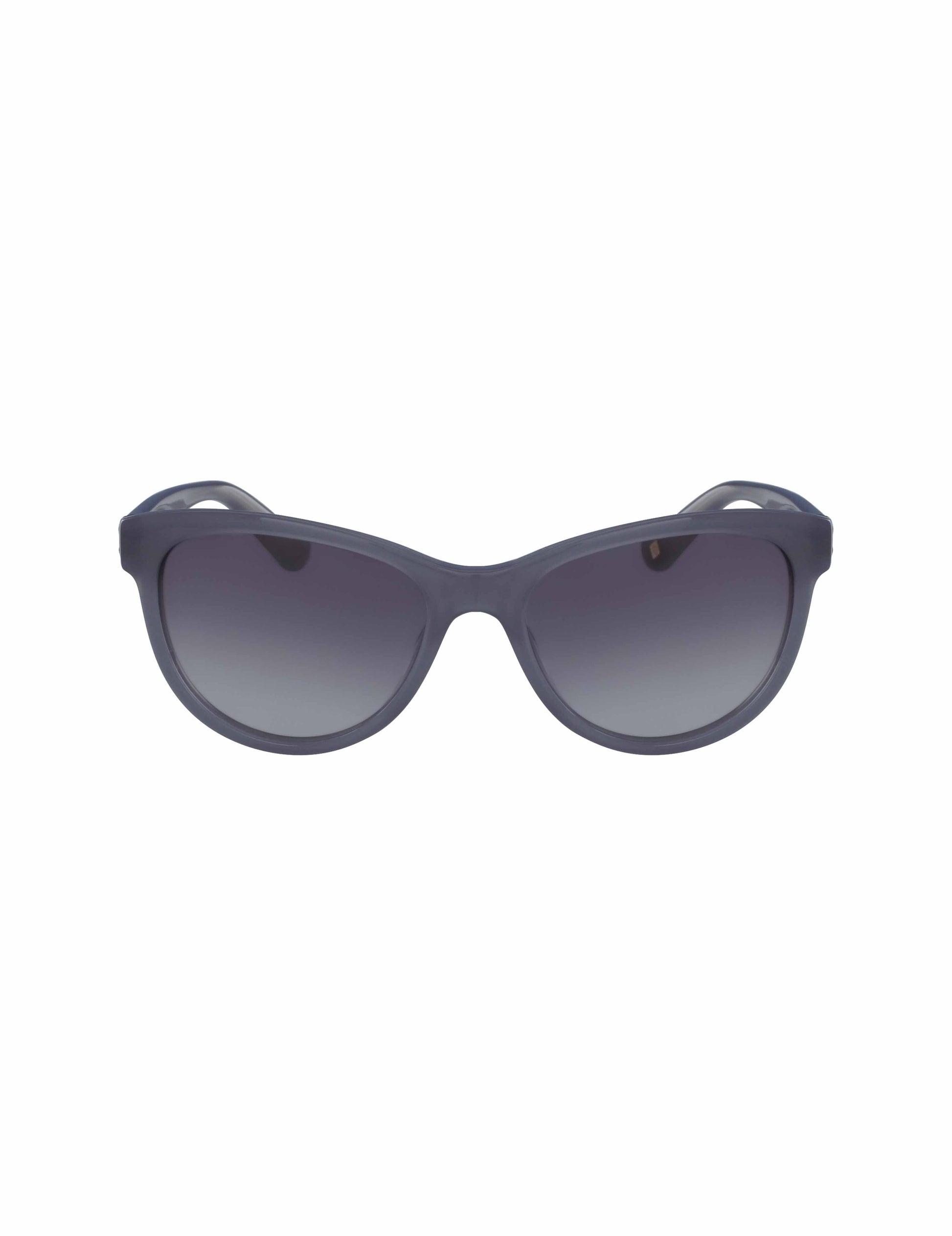 Anne Klein Cat-Eye Sunglasses Blue Horn