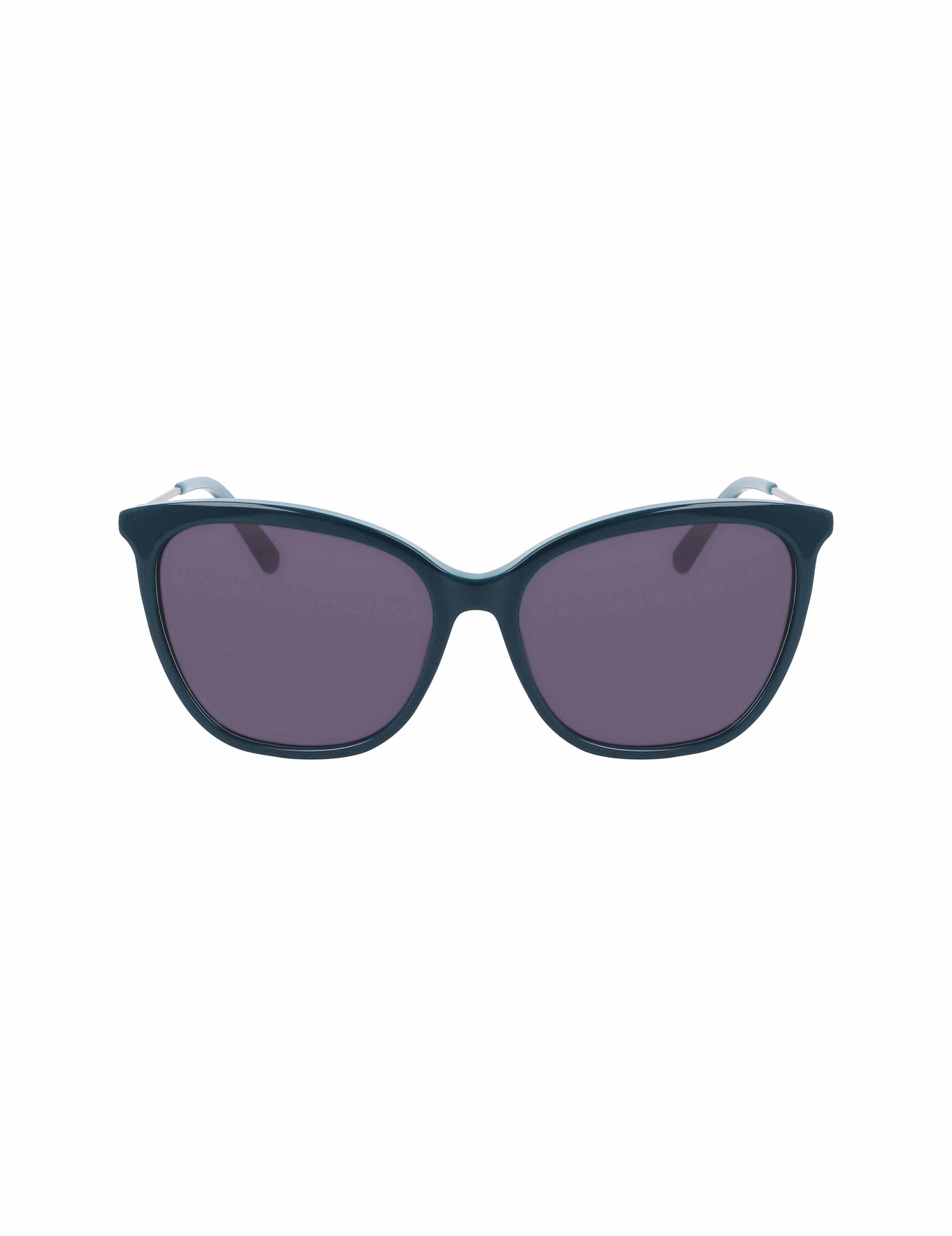 Anne Klein Oversized Square Sunglasses Teal