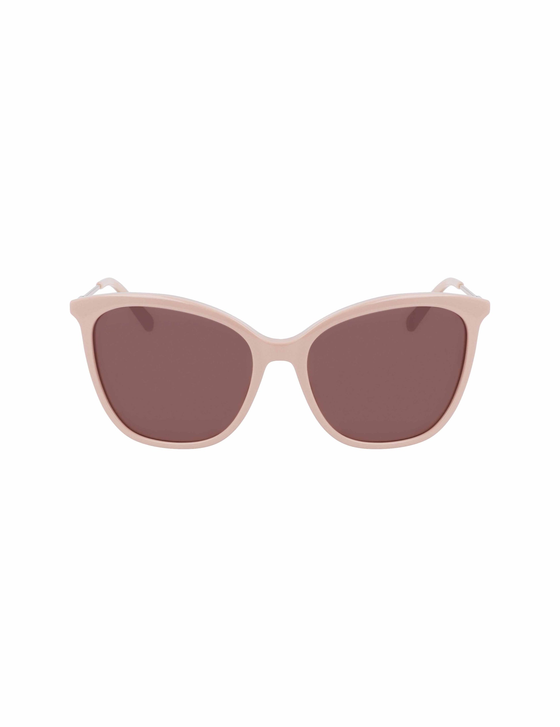 Anne Klein Oversized Square Sunglasses Taupe