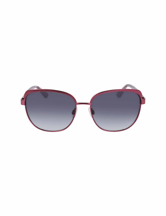Anne Klein Uplifting Square Sunglasses Plum