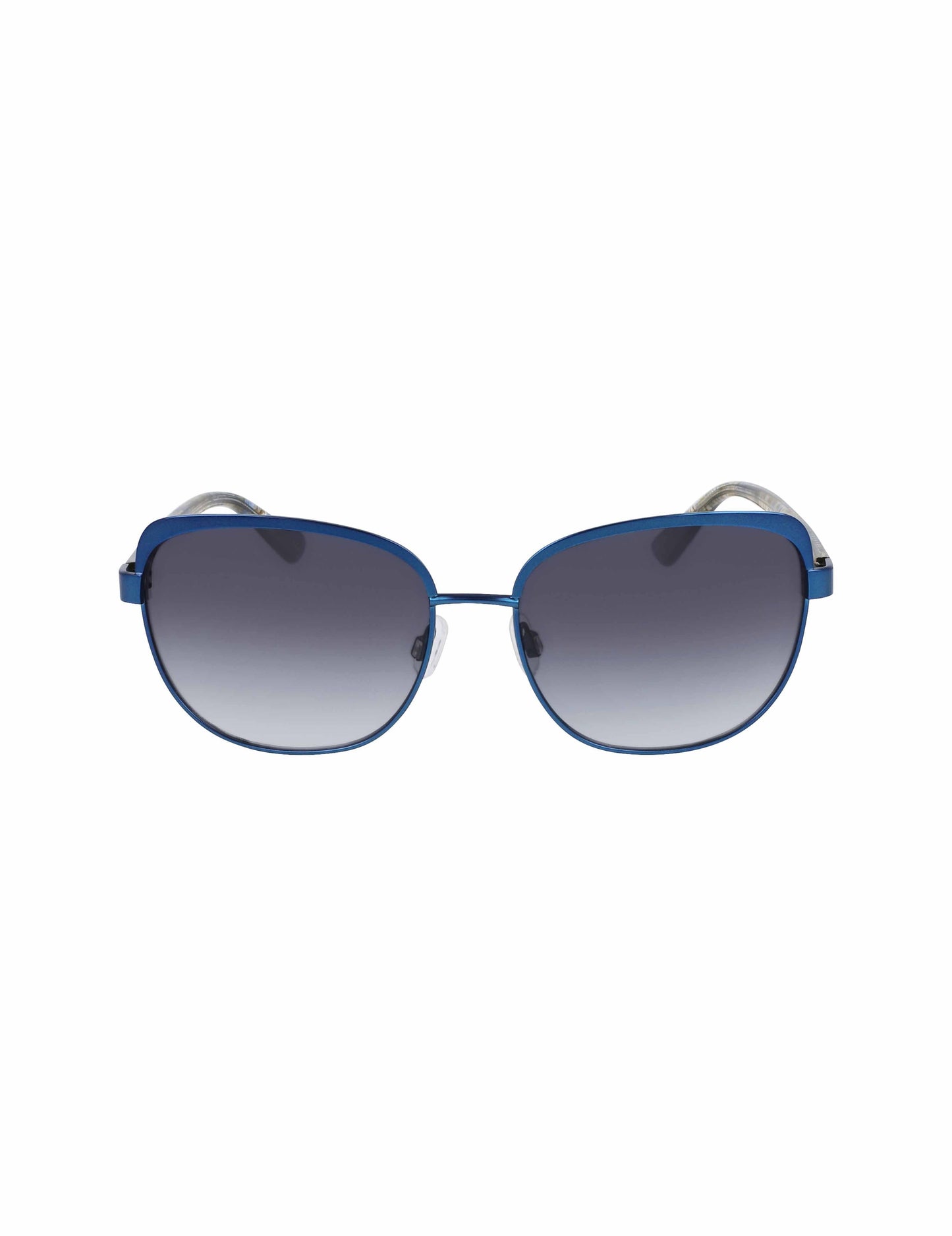 Anne Klein Uplifting Square Sunglasses Navy