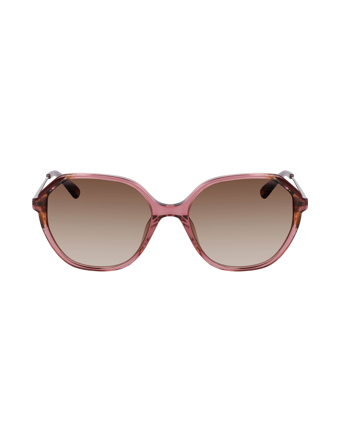 Anne Klein Anne Klein Merlot Geometric Sunglasses