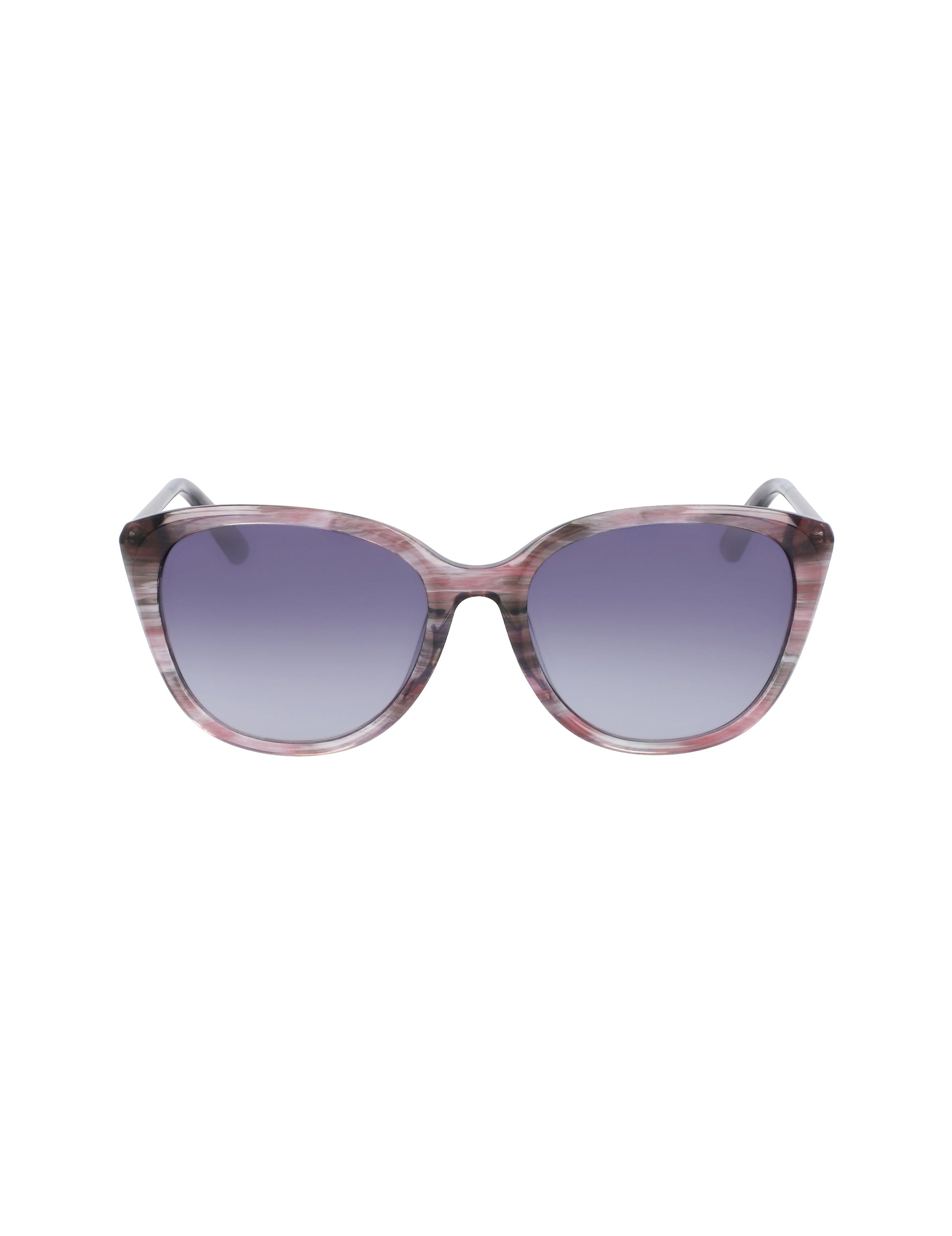 Anne Klein Anne Klein Plum Cateye Combo Sunglasses