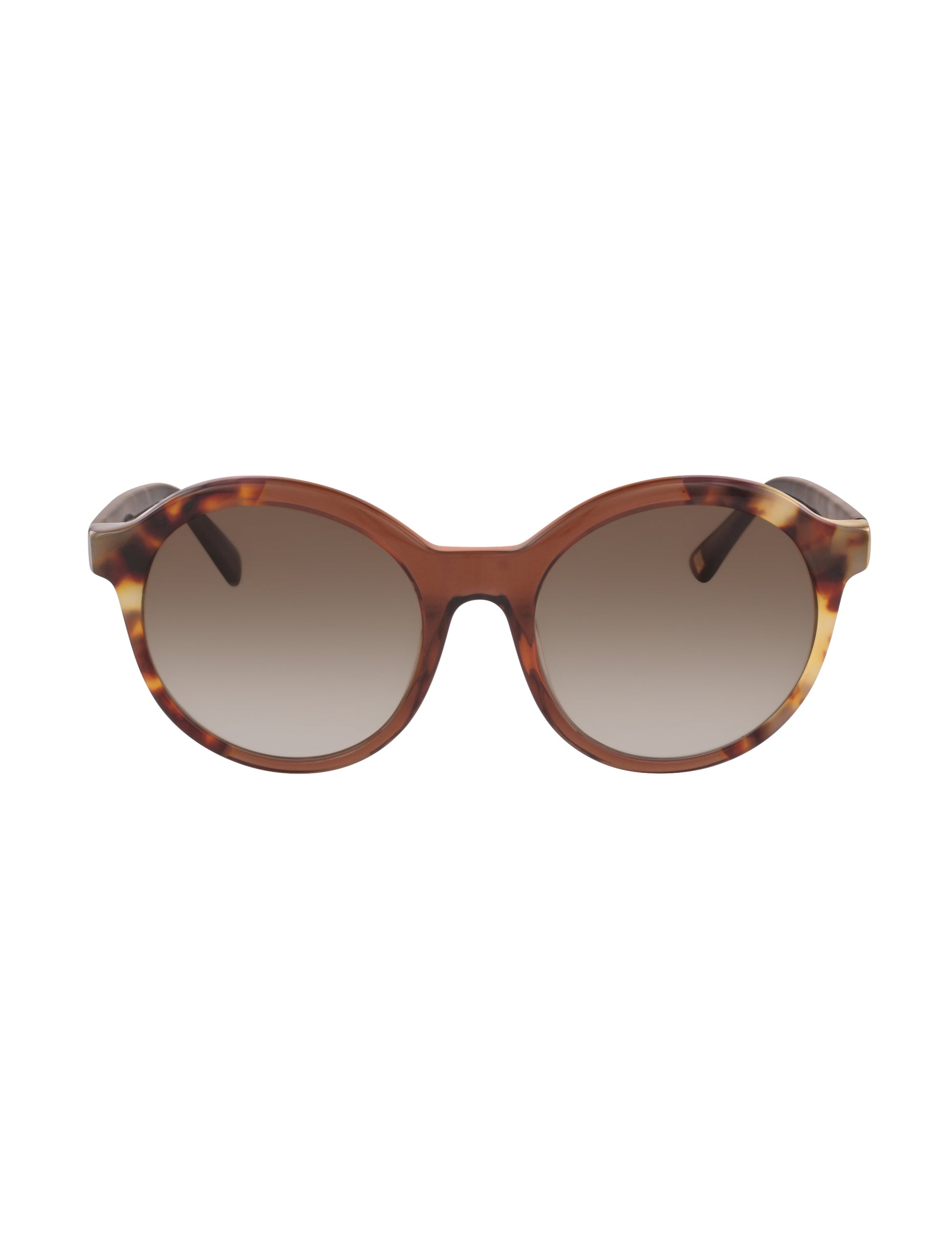 Anne Klein Anne Klein Round Frame Sunglasses