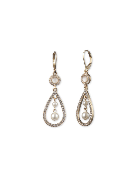 Anne Klein Post Orbital Earrings