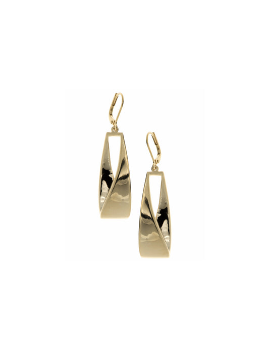 Anne Klein Gold Levback Linear Earrings