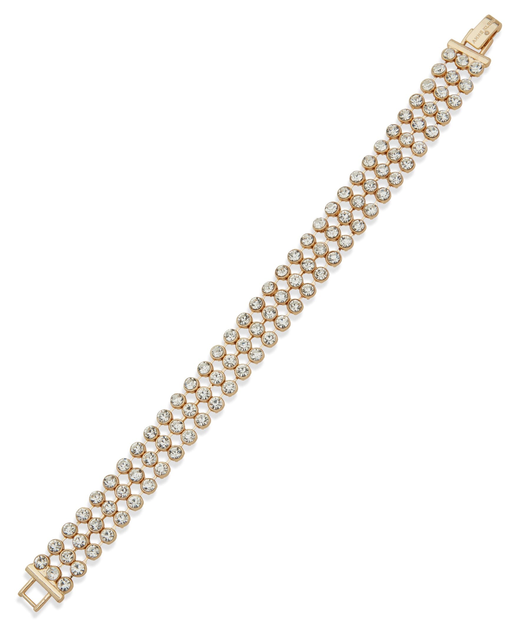 Anne Klein Mesh Foldover Bracelet
