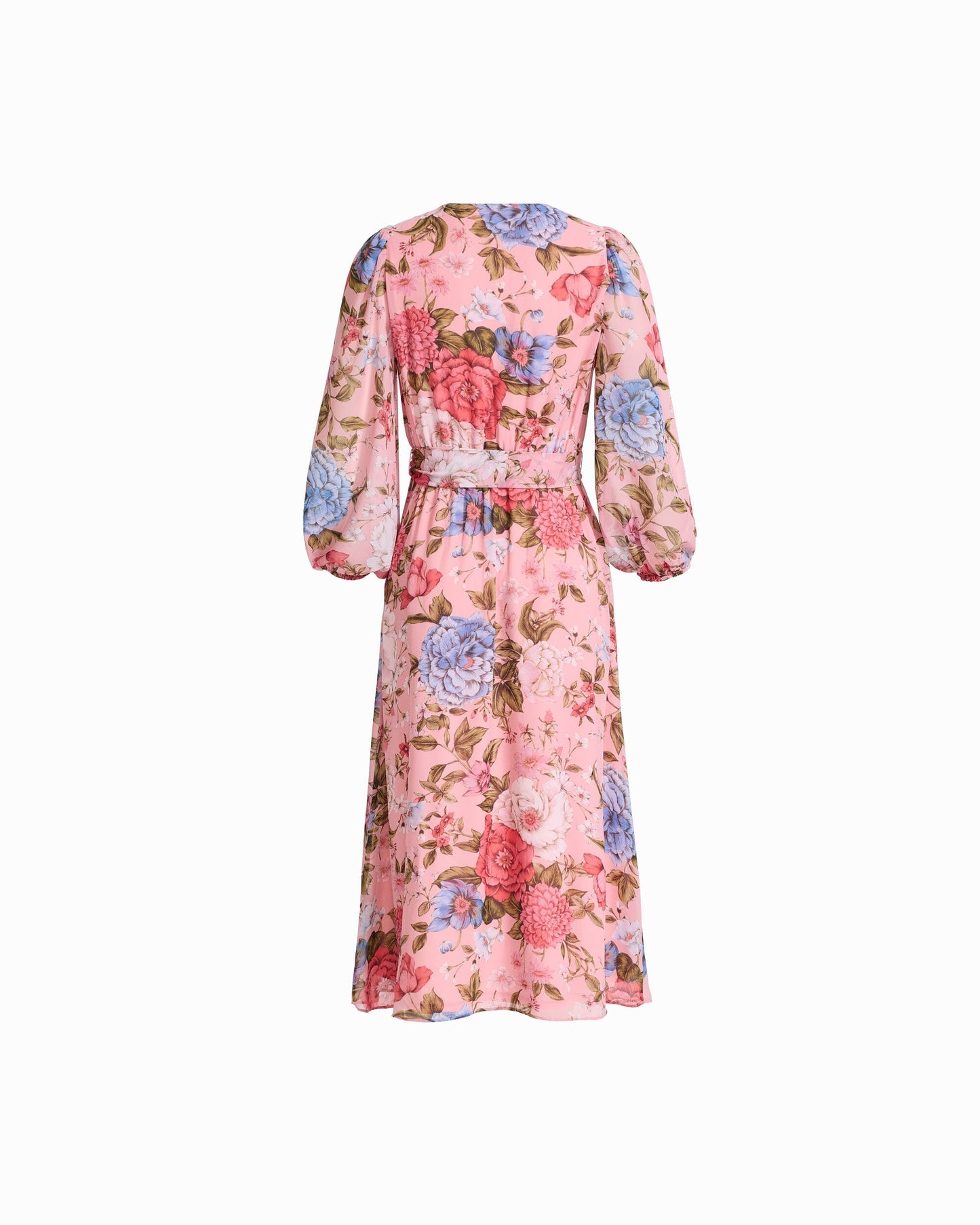 Anne Klein Three-Quarter Sleeve Midi Dress