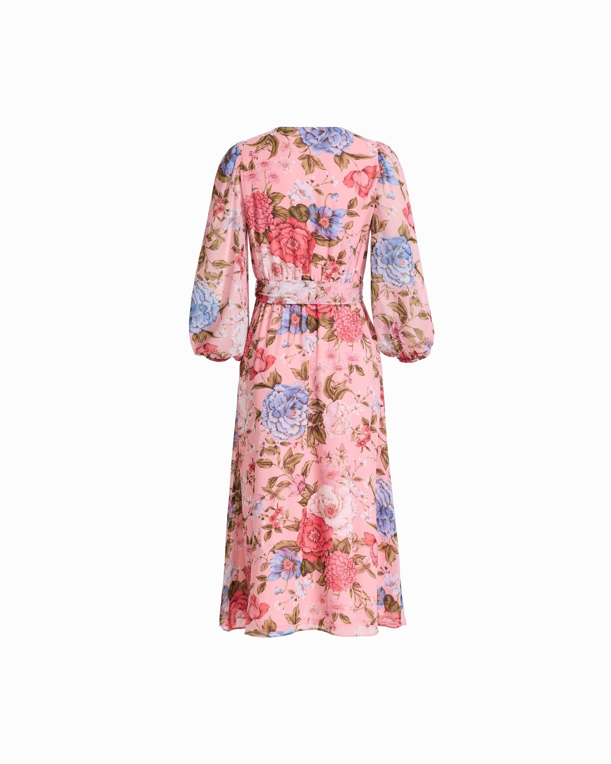Anne Klein Three-Quarter Sleeve Midi Dress