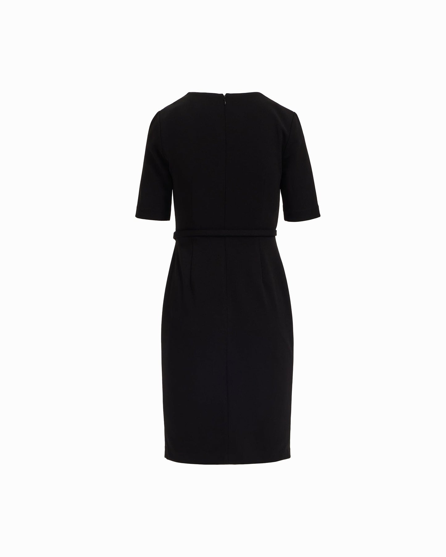 Anne Klein Long Sleeve Twist Front Dress