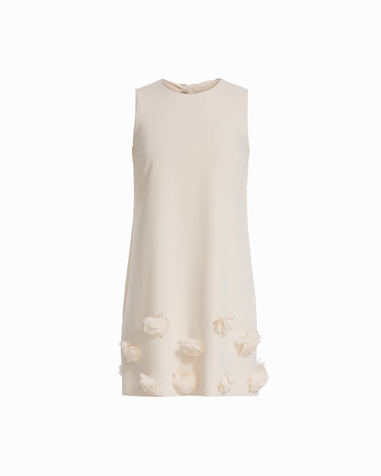 Anne Klein Sleeveless Shift Dress with Rosette