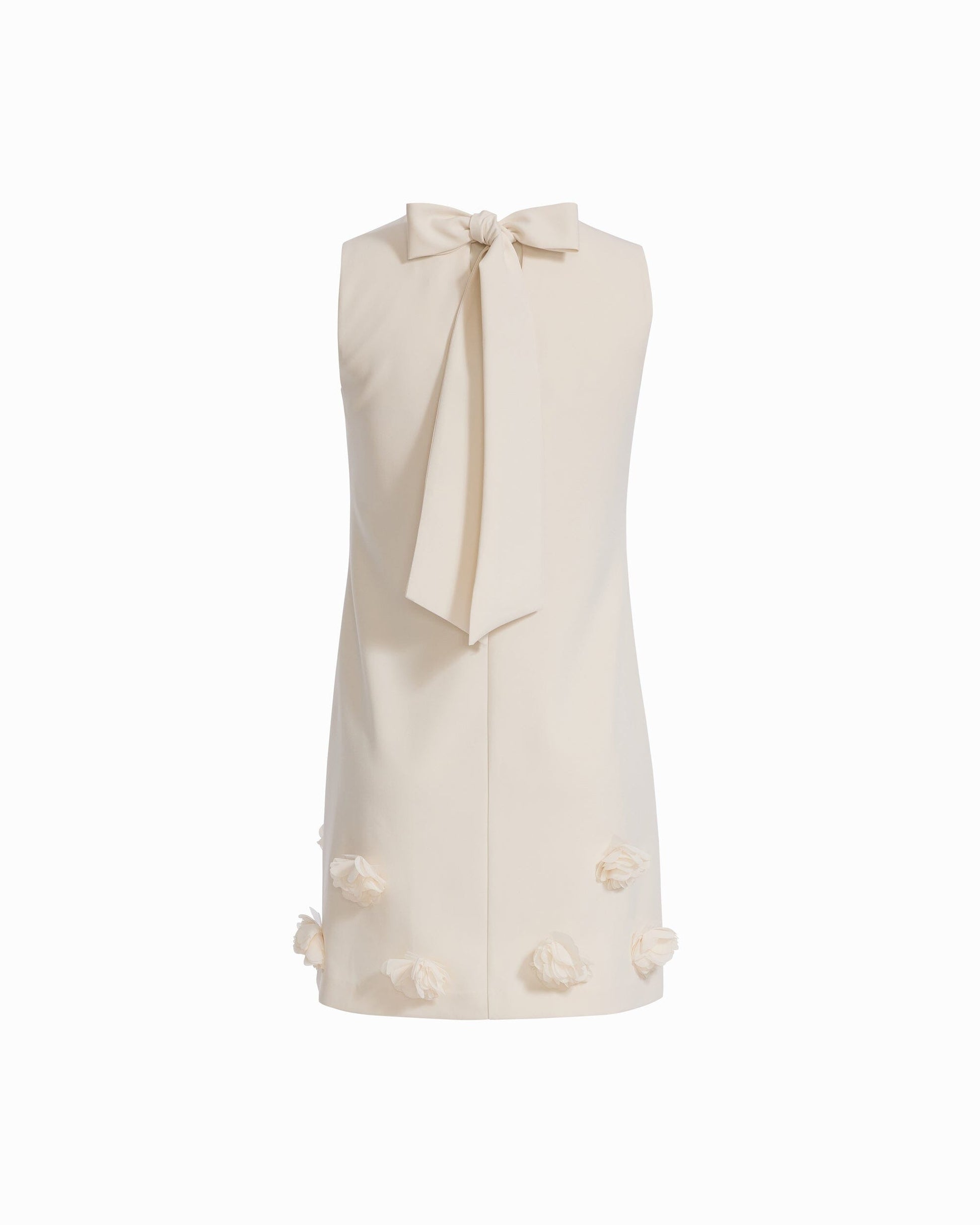 Anne Klein Sleeveless Shift Dress with Rosette