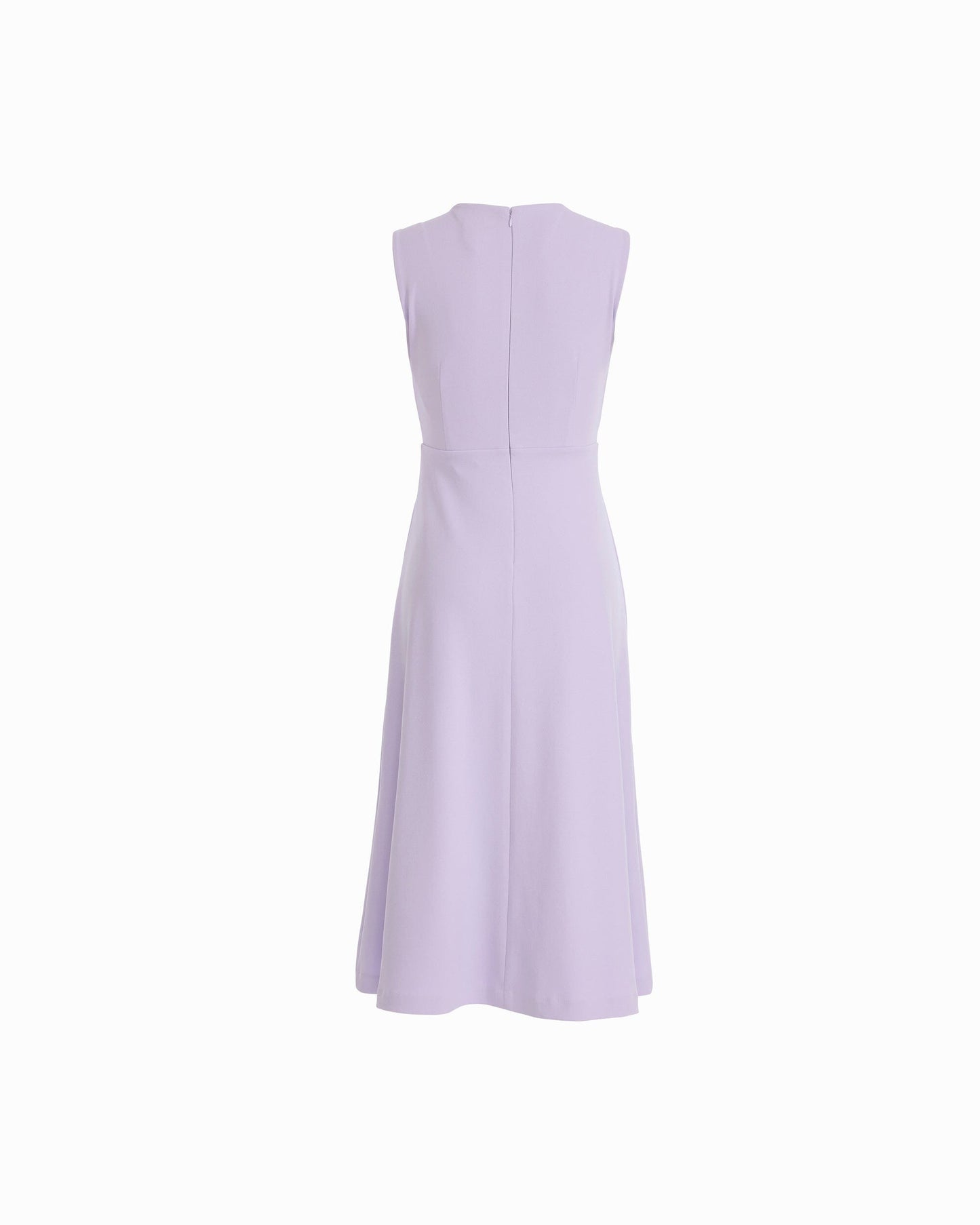 Anne Klein Twist Front A-line Midi Dress