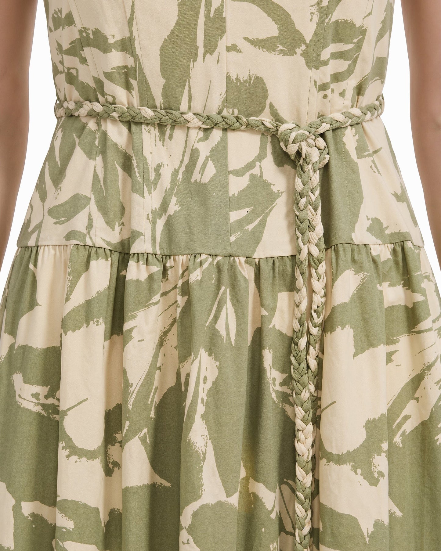 Anne Klein V-Neck Seam Detail Dress