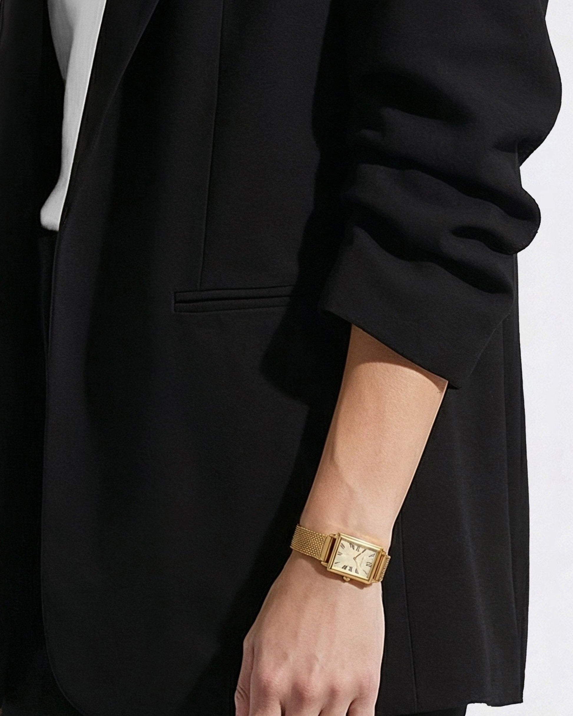 Anne Klein Scrunch Sleeve Open Front Blazer